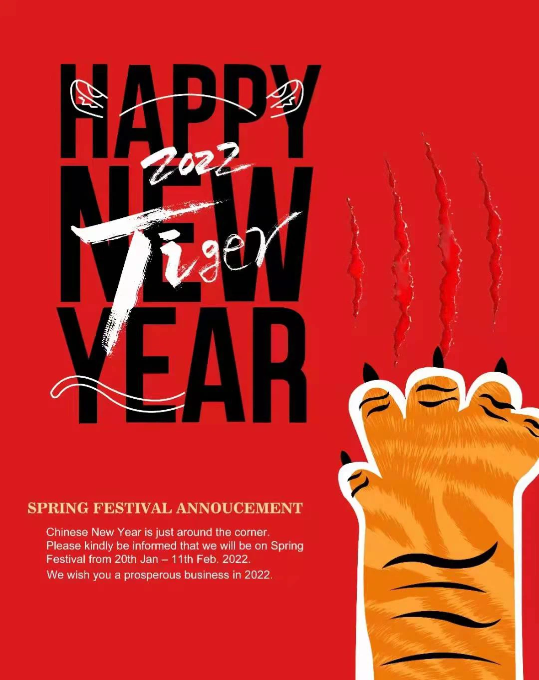 Slán le Bliain na nDamh Agus Abair Dia duit le Bliain an Tíogair!