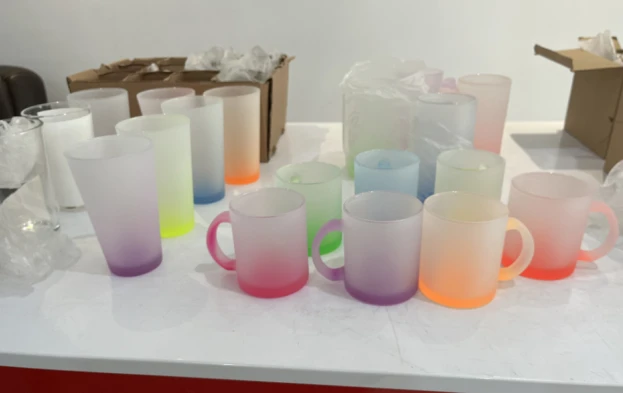 Dath Inchaite Nua Sublimation As Mug Gloine Beoir Mug